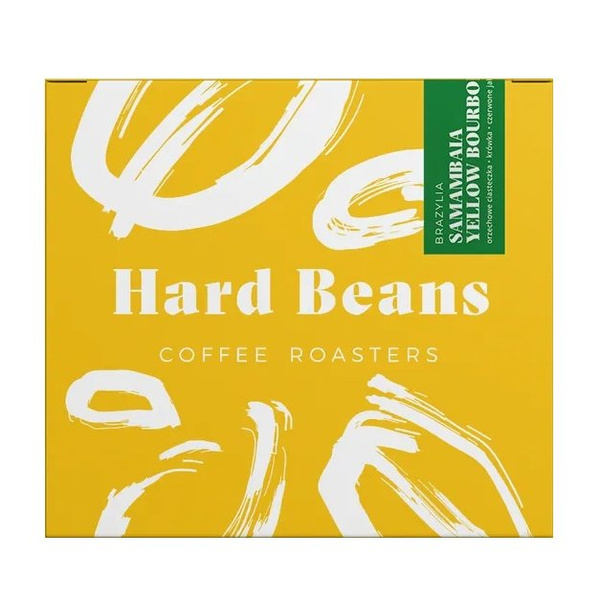 Kawa ziarnista Hard Beans Brazylia Samambaia Yellow Bourbon FILTR 250g