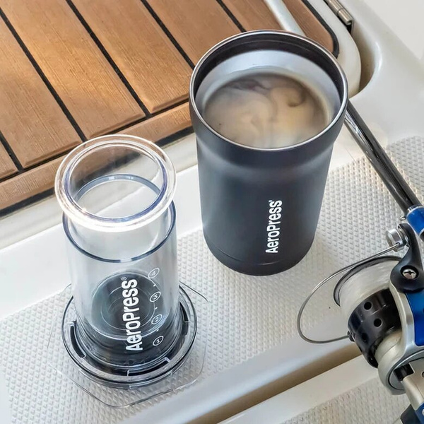 Zaparzacz do kawy AeroPress Go Plus - Czarny
