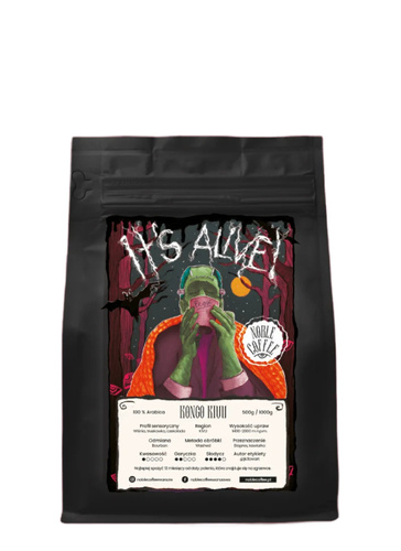 Kawa ziarnista Noble Coffee Kongo Kivu 250g - opinie w konesso.pl