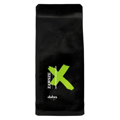 Kawa ziarnista Dobra ZAWSZE - Kompozycja Ziaren 1kg
