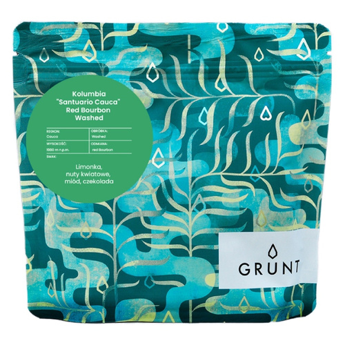 Kawa ziarnista Grunt Kolumbia Santuario Farm Cauca Red Bourbon 250g