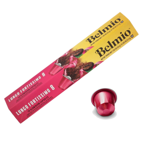 Kapsułki do Nespresso Belmio Lungo Fortissimo 10 sztuk