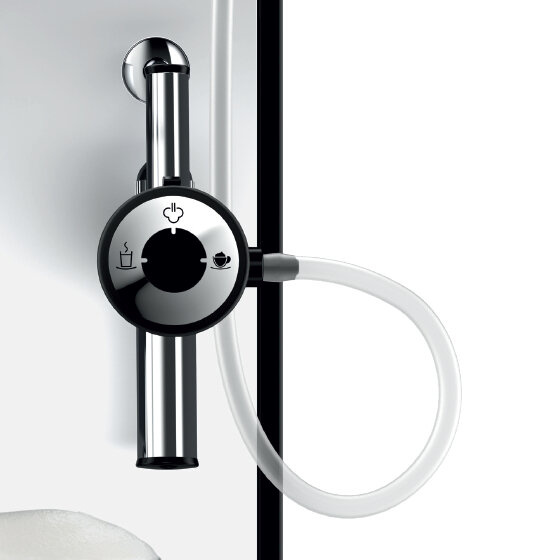 Ekspres do kawy Melitta E957-203 Solo Perfect Milk - Srebrno-czarny