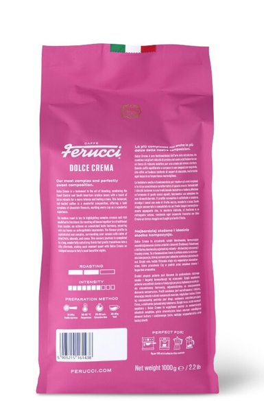 Kawa ziarnista Ferucci Dolce Crema 1kg