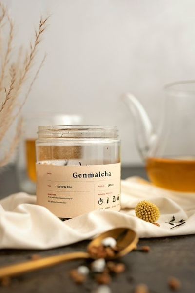 Zielona herbata HAYB Genmaicha 70g