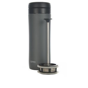 Espro Travel Tea French Press 300 ml - Szary - opinie w konesso.pl