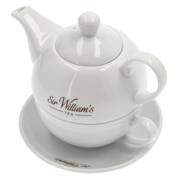 OUTLET - Porcelanowy zestaw do parzenia herbaty Sir Williams Duo