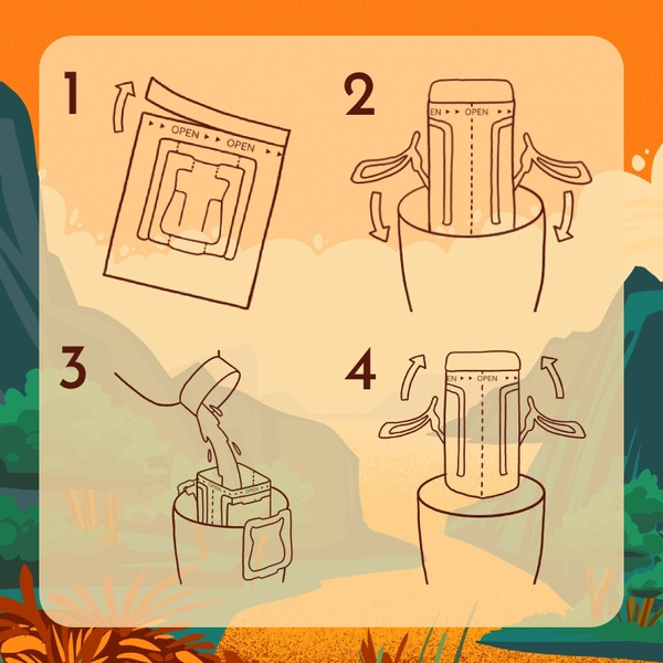 Drip Bag Trip Coffee Brazylia 11g