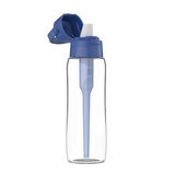 Szklana butelka filtrująca wodę Dafi GLASS 0,6 L + filtr - Navy Cobalt