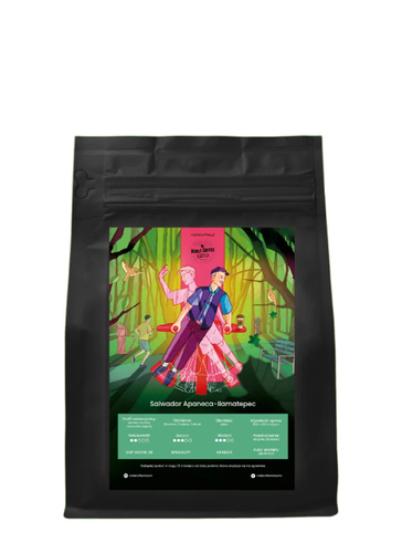 Kawa ziarnista Noble Coffee Salwador Apaneca-ilamatepec 250g - opinie w konesso.pl