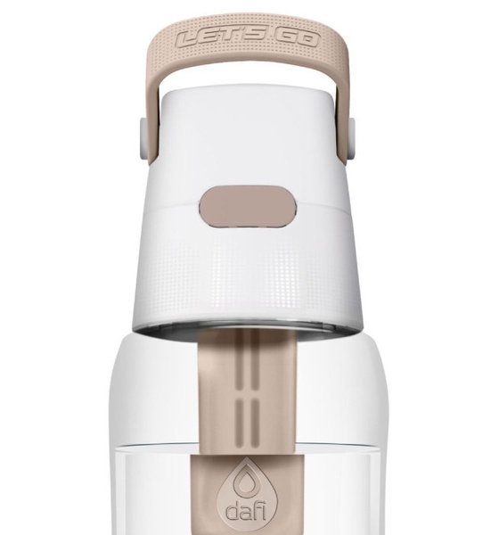 Butelka filtrująca Dafi SOLID 0,7 l + filtr węglowy - Cappuccino