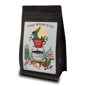 Kawa ziarnista Kofikada Blend Warmiński 250g - NIEDOSTĘPNY - opinie w konesso.pl