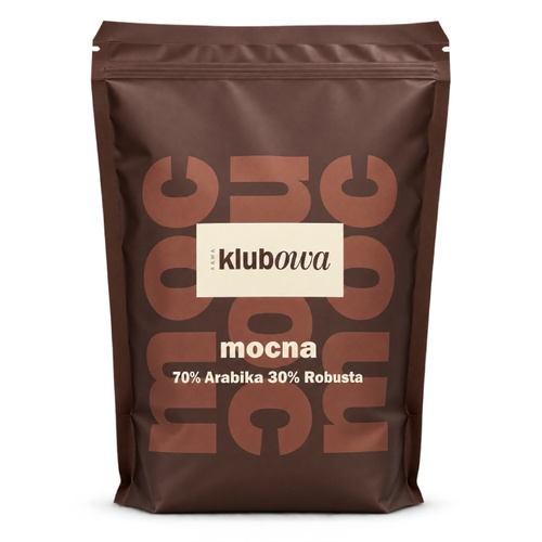 Kawa ziarnista KAWA KLUBOWA Mocna 1kg