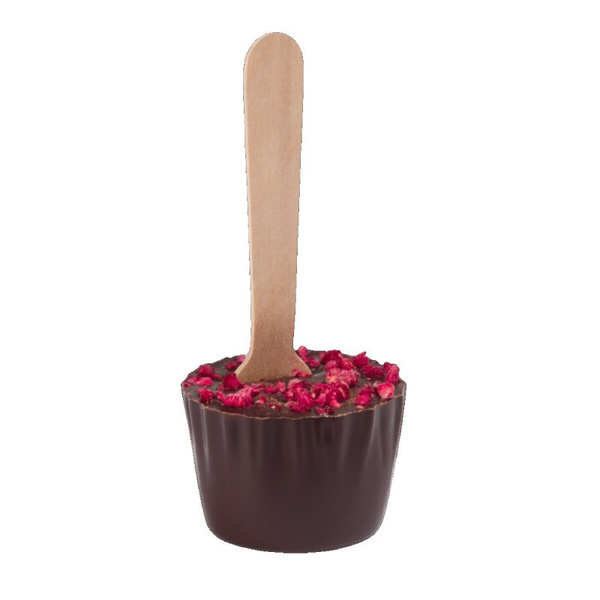 OUTLET - Chocostick M.Pelczar Chocolatier - Czekolada gorzka z nutą maliny i imbiru 60g