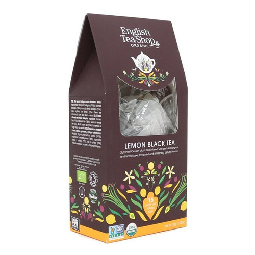 Czarna herbata English Tea Shop Lemon Black Tea 15x2g