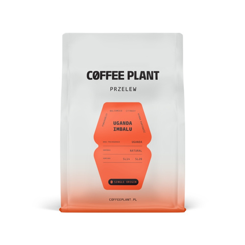 Kawa ziarnista COFFEE PLANT Uganda Imbalu 250g - opinie w konesso.pl