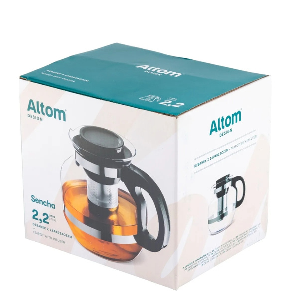 Dzbanek z zaparzaczem Altom Design Sencha 2,2L