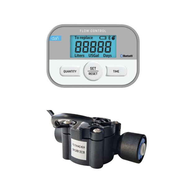 Elektroniczny system monitorowania zużycia filtra Dafi Flow Meter