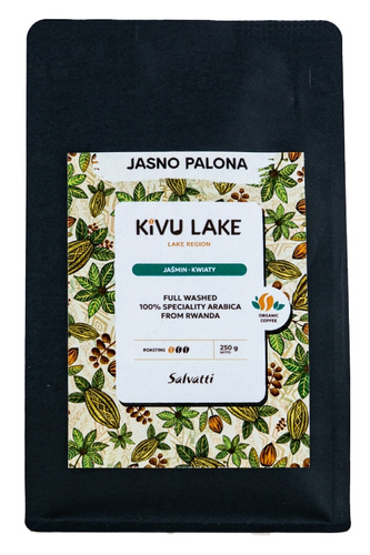 Kawa ziarnista Salvatti Kivu Lake Jasno Palona 250g