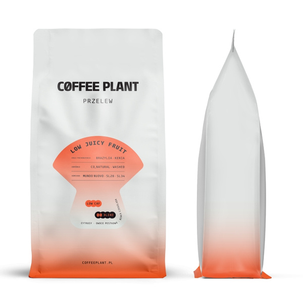 Kawa ziarnista COFFEE PLANT LOW Juicy Fruit 800g