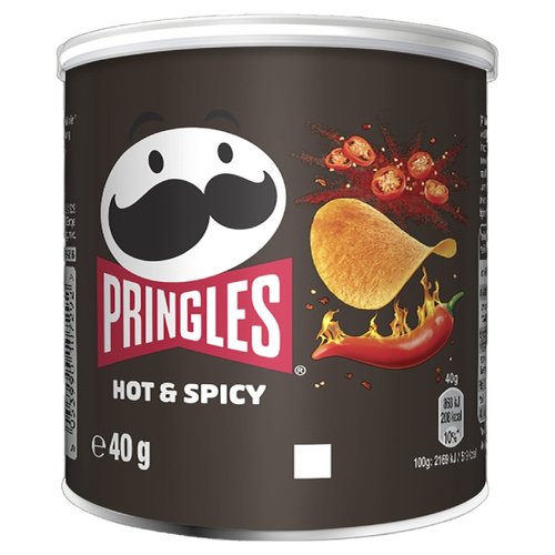 Chipsy Pringles Hot & Spicy 40g - opinie w konesso.pl