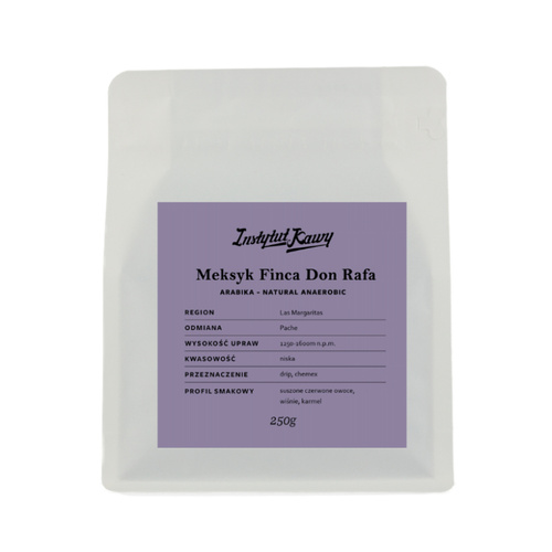 Kawa ziarnista Instytut Kawy Meksyk Finca Don Rafa 250g