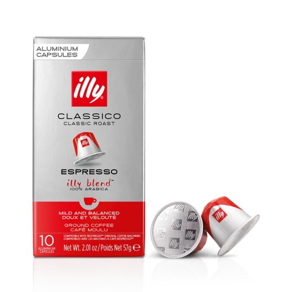 Kapsułki do Nespresso illy Classico Espresso 10 sztuk