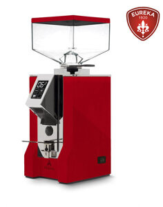 Młynek do kawy Eureka Mignon Design 16CR - Czerwona skóra - NIEDOSTĘPNY
