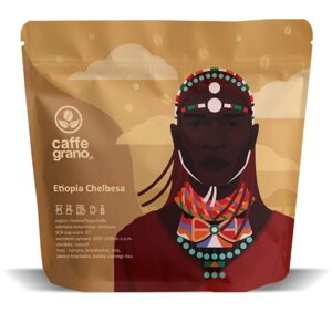 Kawa ziarnista Caffe Grano Etiopia Chelbesa 250g - NIEDOSTĘPNY - opinie w konesso.pl
