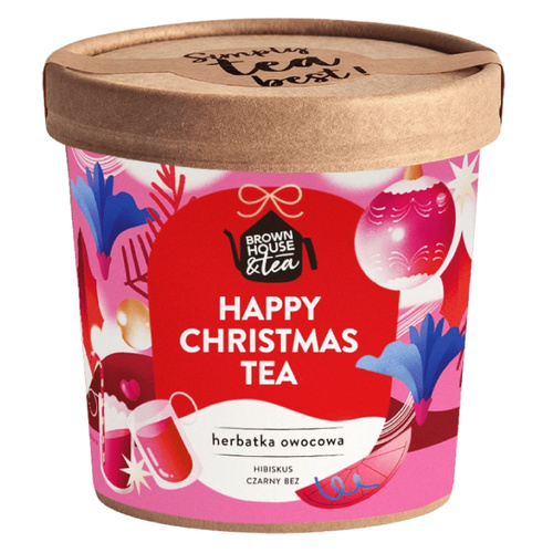 Herbata świąteczna owocowa z hibiskusem Brown House & Tea Happy Christmas Tea 50g