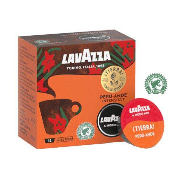 kapsułki Lavazza Tierra Peru Ande A Modo Mio 12 sztuk