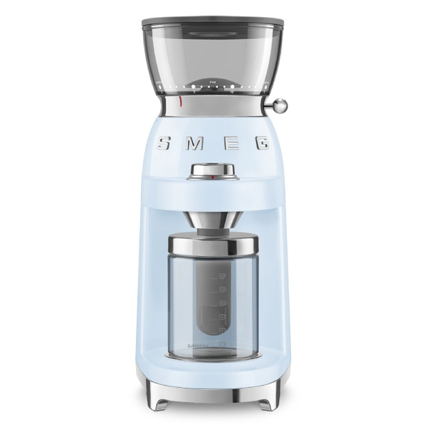 Młynek do kawy Smeg CGF03PBEU - Pastelowy błękit