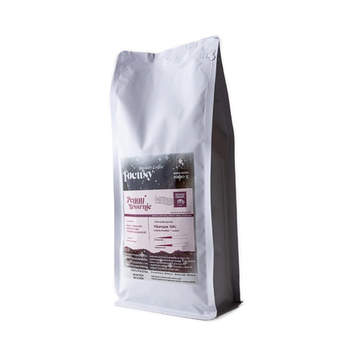 Kawa ziarnista Focusy PEGGY BROWNIE - kakaowo-orzechowe espresso 1kg