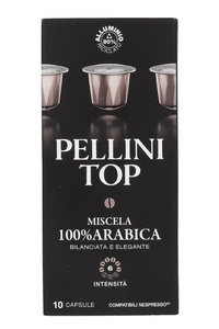 Kapsułki do Nespresso Pellini Top - 10 sztuk