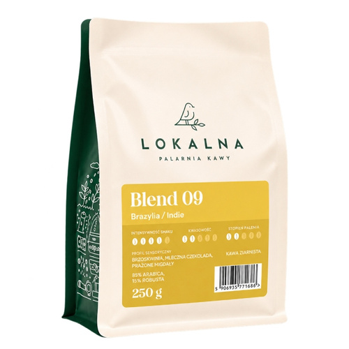 Kawa ziarnista Lokalna Palarnia Kawy Blend 09 250g