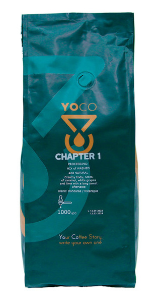 Kawa ziarnista YoCo Coffee Chapter I ESPRESSO 1kg – NIEDOSTĘPNY