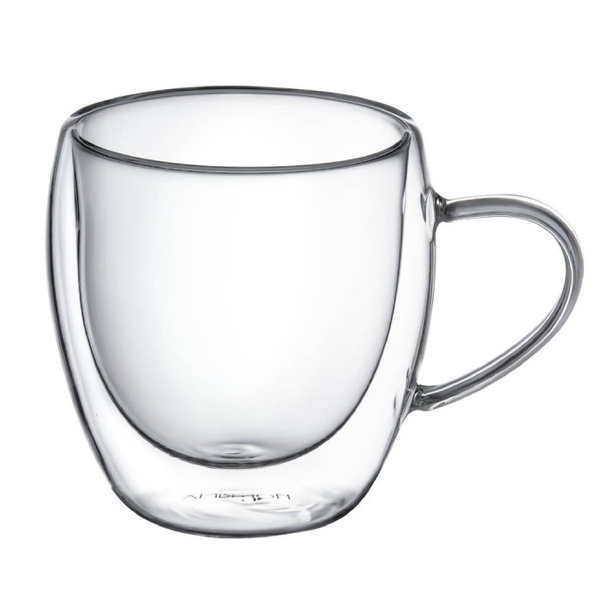 Szklanka termiczna z uchem Ambition Doble Eco 250 ml - 2 szt.- NIEDOSTĘPNY