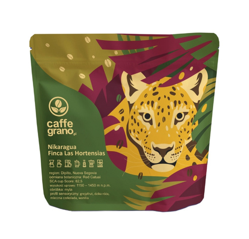 Kawa ziarnista Caffe Grano Nikaragua Finca Las Hortensias 250g - Omniroast