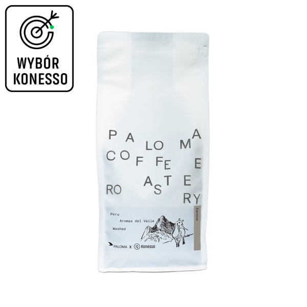 Kawa ziarnista Paloma Peru Aromas del Velle Espresso 1kg