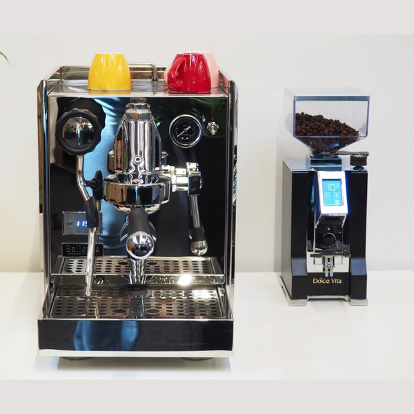 Młynek do kawy Eureka Mignon Dolce Vita Matt Black - Czarny mat