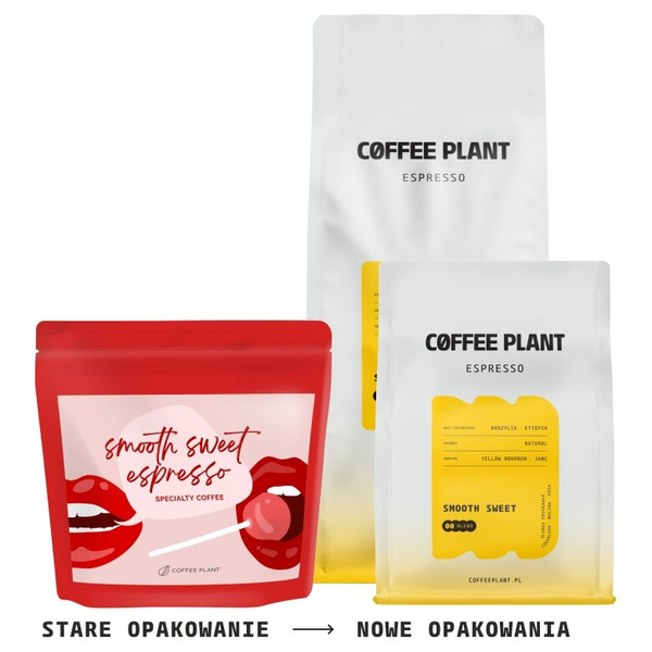 Kawa ziarnista COFFEE PLANT Smooth Sweet Espresso 250g