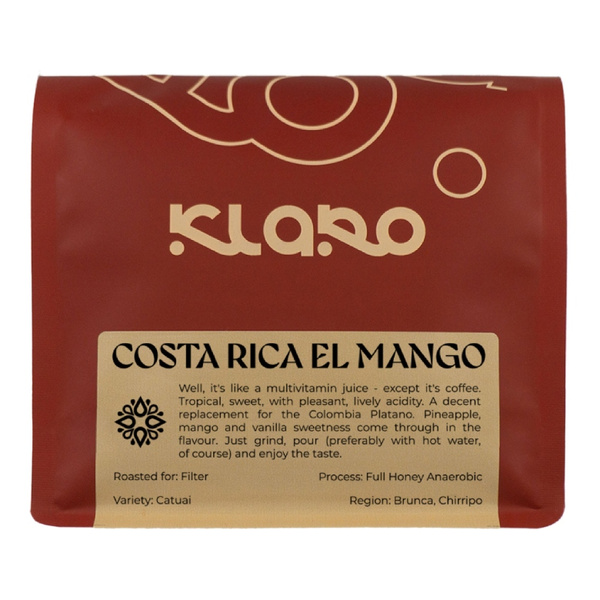 Kawa ziarnista Klaro Kostaryka El Mango Filtr 200g