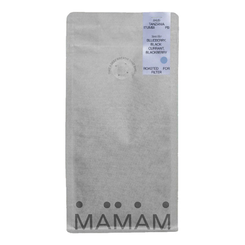 Kawa ziarnista MAMAM Tanzania Itumbi PB Filtr 250g