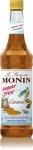 Syrop CARAMEL SUGAR FREE MONIN 0,7 L  - opinie w konesso.pl