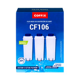 Zestaw 3 sztuk filtrów Coffix CF106 do ekspresu DeLonghi - zamiennik