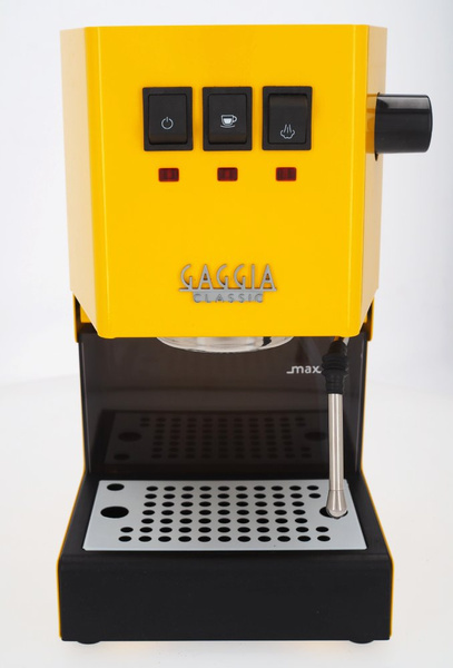 OUTLET 6584 - Ekspres do kawy Gaggia Classic E24 Sunshine Yellow - Żółty