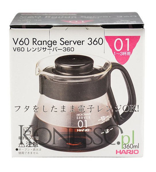 Hario V60-01 Range Server 360ml