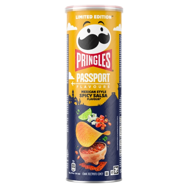 Pringles Mexican Spicy Salsa 165g