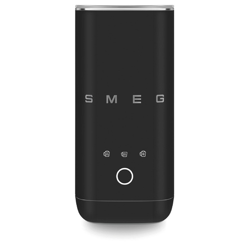 Spieniacz do mleka Smeg MFF02BLMEU - Czarny Mat