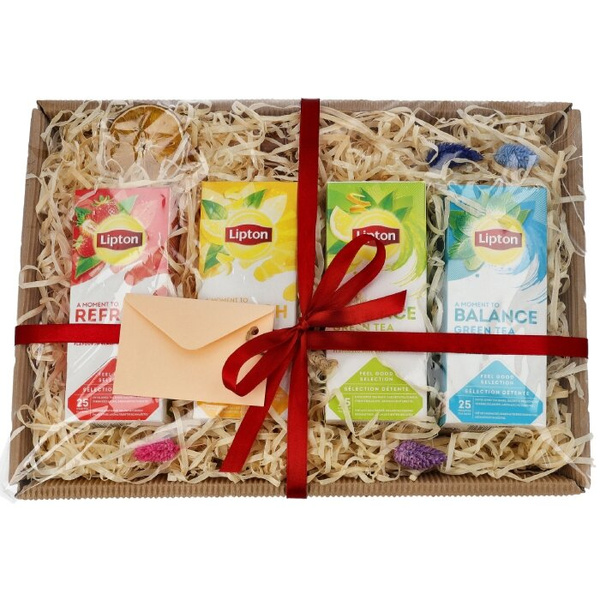 Zestaw prezentowy - Herbaty w torebkach Lipton